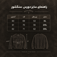 دورس سنگشور یقه گرد قهوه ای سوخته طرح 5 تیکه دوز پارچه دورس سه نخ با کیفیت X110 / اورجینال دیلم