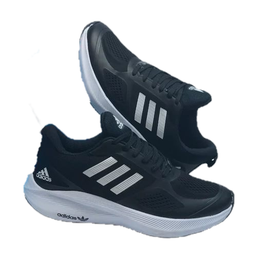 کفش اسپرت و رانینگ زنانه مدل آدیداس شیلد adidasمشکی سفید کد 38