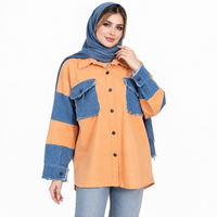 خرید کت زنانه کتان و جین اسپرت 