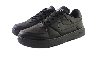 کفش اسپرت زنانه و‌پسرانه برند نایکی مدل ایرفورس nike airforce مشکی کد 70