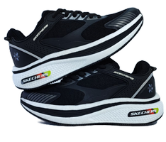 کفش اسپرت و روزمره مردانه برند اسکچرز Skechers مدل مانستر مشکی سفید کد 380
