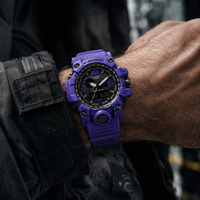 خرید ساعت مچی کاسیو جیشاک GA-B001 بنفش شیشه ای Casio-5962-G