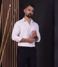 خرید پیراهن دوشین مردانه رنگ کرم 