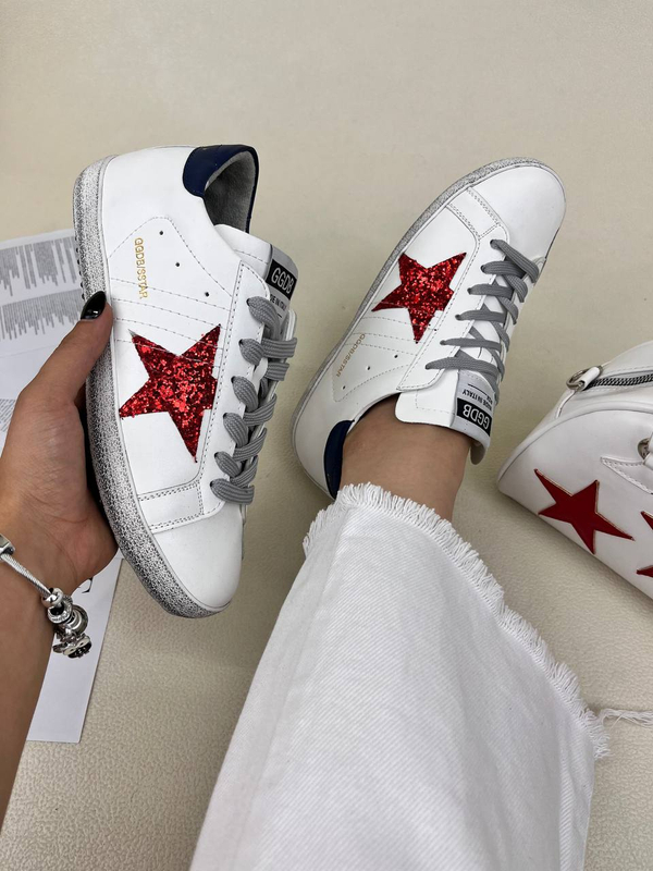 کتونی ونس زنانه گولدن گوس اس استار رویه سویت ستاره لمه GOLDEN GOOSE SSTAR کد 1661 دختر طهرونی
