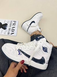 کتانی ونس ساقدار زنانه تراویس طرح لوی ویتون NIKE کد 1638