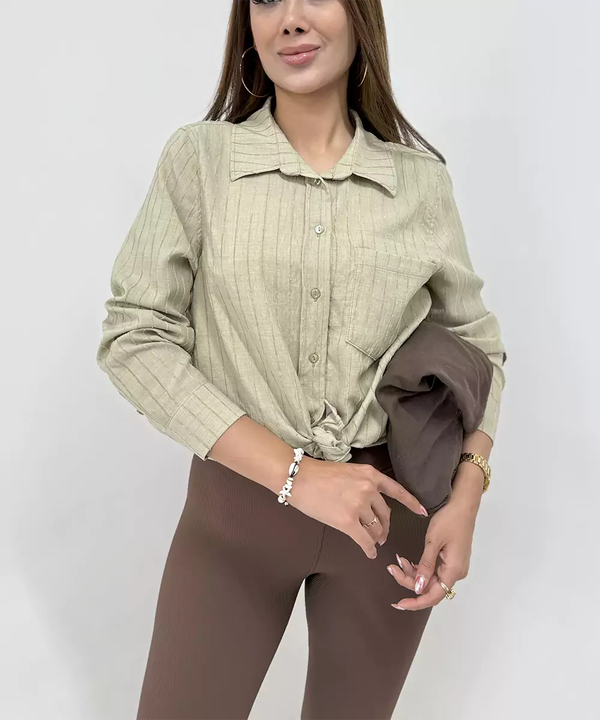 شوميز يقه دار کد SV035 برند ردا