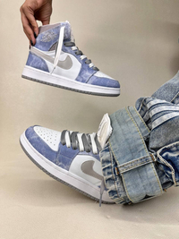 کتونی ونس ساقدار زنانه نایک ایر جردن وان هایپر جین 1 NIKE AIR JORDAN hayper jeen کد 912 دختر طهرونی