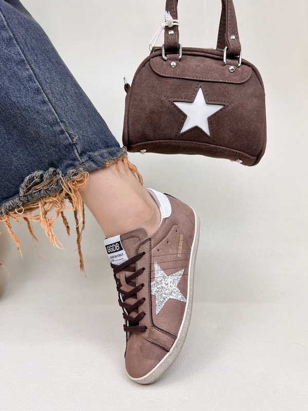 خرید  کتونی ونس زنانه گولدن گوس اس استار GOLDEN GOOSE SSTAR 