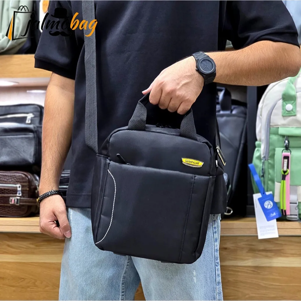 خرید کیف ظرف غذا دستی و دوشی پارچه ای کجراه خ خارجی جیب دار 