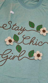 بلوز تک دخترانه  سایز۵۵ پارچه پنبه یه رو لاکرا دار طرح گل