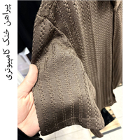 پیراهن آستین کوتاه مردانه خنک طرح مزونی