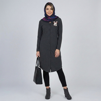 مانتو زنانه پاییزه طرح میکی موس وارداتی