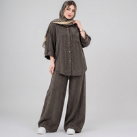 ست مانتو و شلوار زنانه مخمل پاییزی