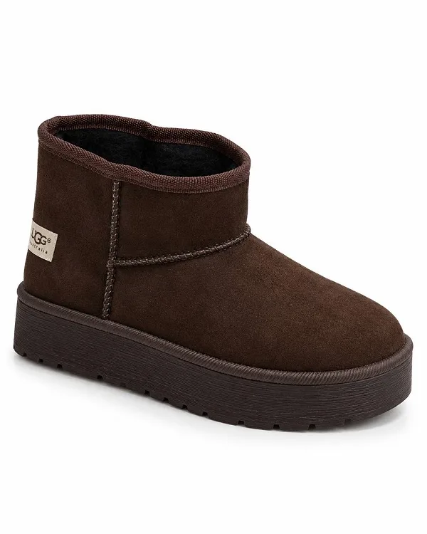 نیم‌بوت آگ قهوه‌ای زنانه | UGG