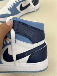 کتونی ساقدار زنانه نایک جردن 1 nike jordan1 کد 912