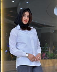 شومیز زنانه بیسیک رنگ سفید 7176