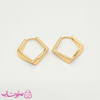 گوشواره زنانه چند ضلعی ژوپینگ کد 2591