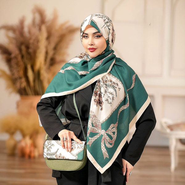 خرید ست کیف و روسری مدل پریسا طرح لویدور 