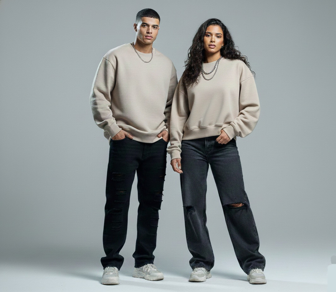 خرید دورس کرم خاکی just hoodie 