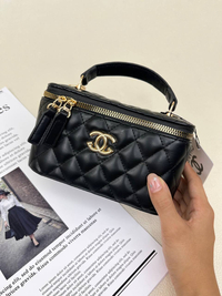 کیف زنانه باکسی دوختی آینه دار شنل  CHANEL کد 1670