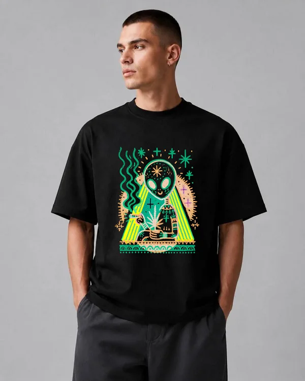 خرید Alien Mystic Graphic Oversized Tee