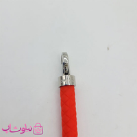 دستبند امگا رابر قرمز مردانه زنانه با قفل نقره ای کیفیت مستر کد 1100