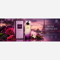 عطر ادکلن زنانه فرگرنس ورد رز میدنایت 80 میل