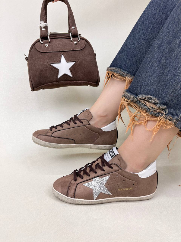 کتونی ونس زنانه گولدن گوس اس استار GOLDEN GOOSE SSTAR کد  1  1661