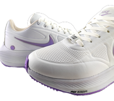 کفش رانینگ زنانه مدل نایکی آسپا nike سفید بنفش کد 52