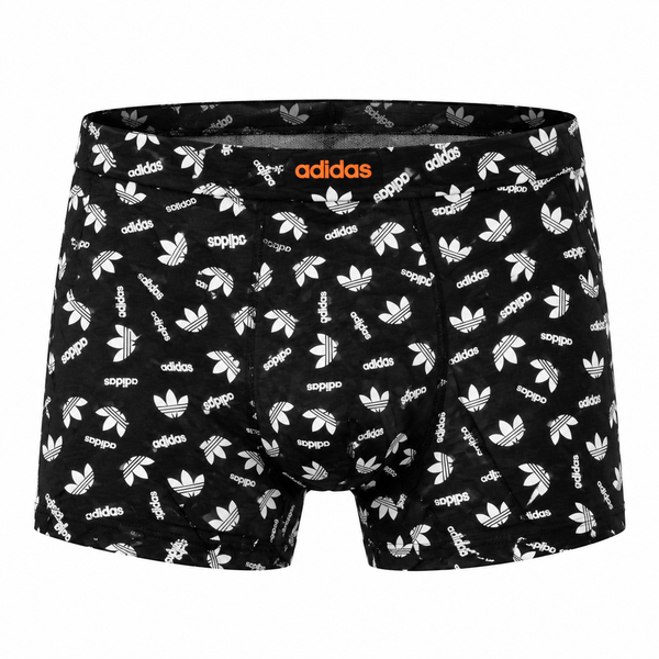 خرید شورت پادار مردانه نخ پنبه اعلا طرح آدیداس (Adidas) – رنگ مشکی 