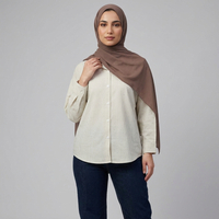 شومیز زنانه راه راه نگین دار