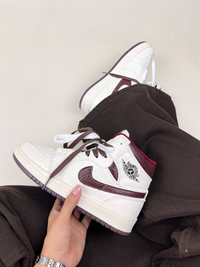 کتونی ساقدار زنانه ساقدار ایر جردن 1 اما مانیر 1 NIKE AIR JORDAN کد 912