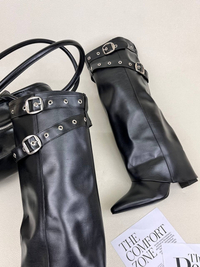 بوت زنانه ژیوانشی پاشنه دار GIVENCHY کد 1722 دختر طهرونی