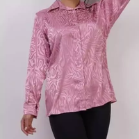 شومیز زنانه ساتن طرح دار
