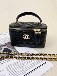 کیف زنانه باکسی دوختی آینه دار شنل  CHANEL کد 1670