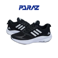 خرید کفش اسپرت و رانینگ زنانه مدل آدیداس شیلد adidasمشکی سفید
