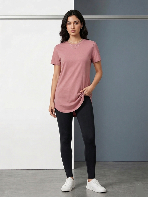 خرید  تیشرت Primark زنانه کالباسی پارچه کش 