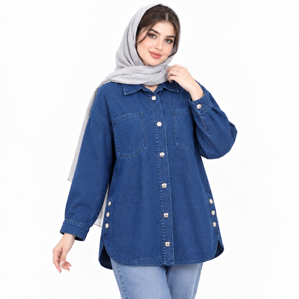 خرید کت جین پاییزی زنانه اسپرت 