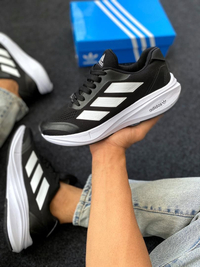 کفش اسپرت و رانینگ مردانه برند آدیداس Adidas مدل آمو مشکی کد 254