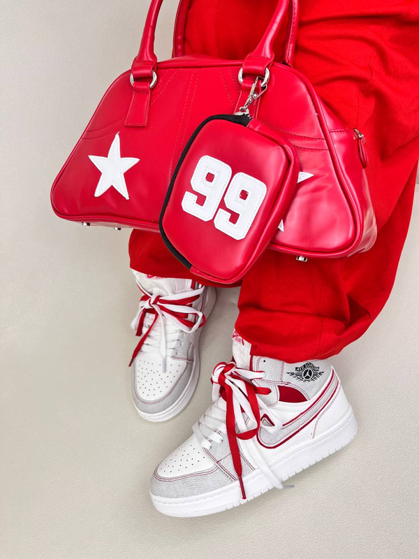 خرید  کتونی ونس ساقدار زنانه ایر جردن وان رد فانتوم jordan 1 RED fantom 