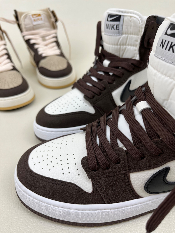 کتونی ساقدار زنانه نایک جردن 1 nike jordan1 کد 912