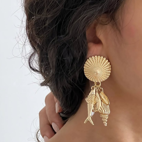 گوشواره ساحلی تابستونی