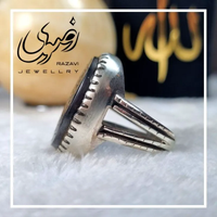 انگشتر حدید صینی مردانه