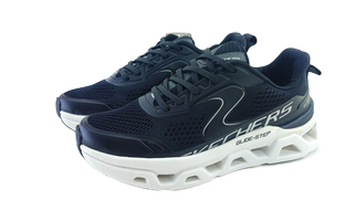 کفش اسپرت و رانینگ مردانه تمام وارداتی برند اسکچرز Skechers مدل guide step مشکی