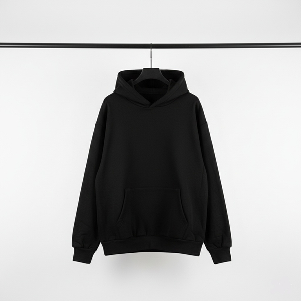 هودی  مشکی JUSDT HODIE ( ضخیم و گرم بالا)