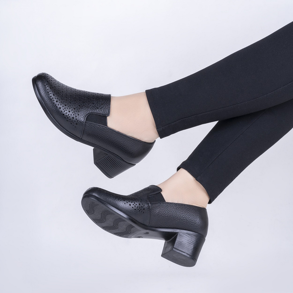 کفش چرم زنانه مدل ماریا تابستانی