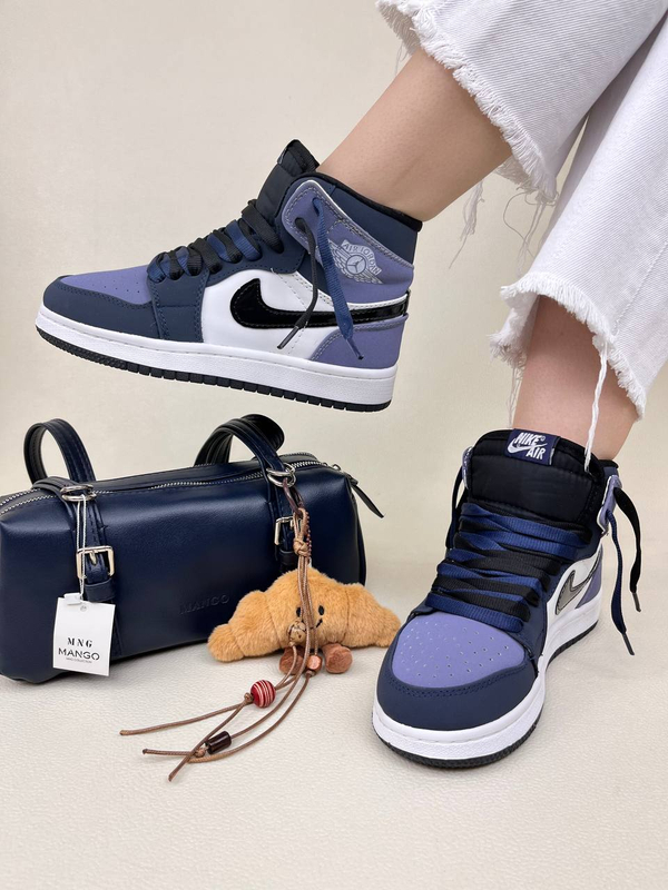 کتونی ساقدار زنانه ایر جردن 1 اپسین 1 NIKE AIR JORDAN کد 912