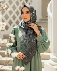 خرید روسری نخی قواره 110 سانتیمتر 