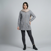 مانتو زنانه نخی ترک کد 365