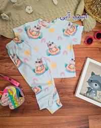 ست تیشرت شلوار راحتی بچگانه